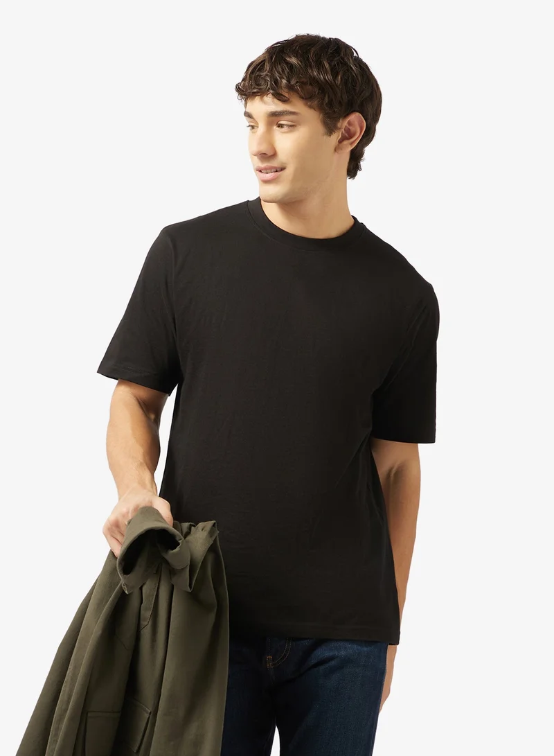 Seventy Five Basics Pack of 2 Regular Fit T-Shirt